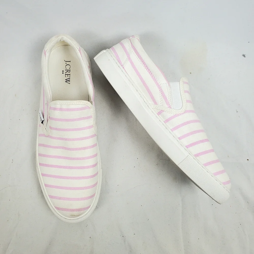 J.Crew Printed Road Trip Slip On Sneaker - Picture 1 of 9